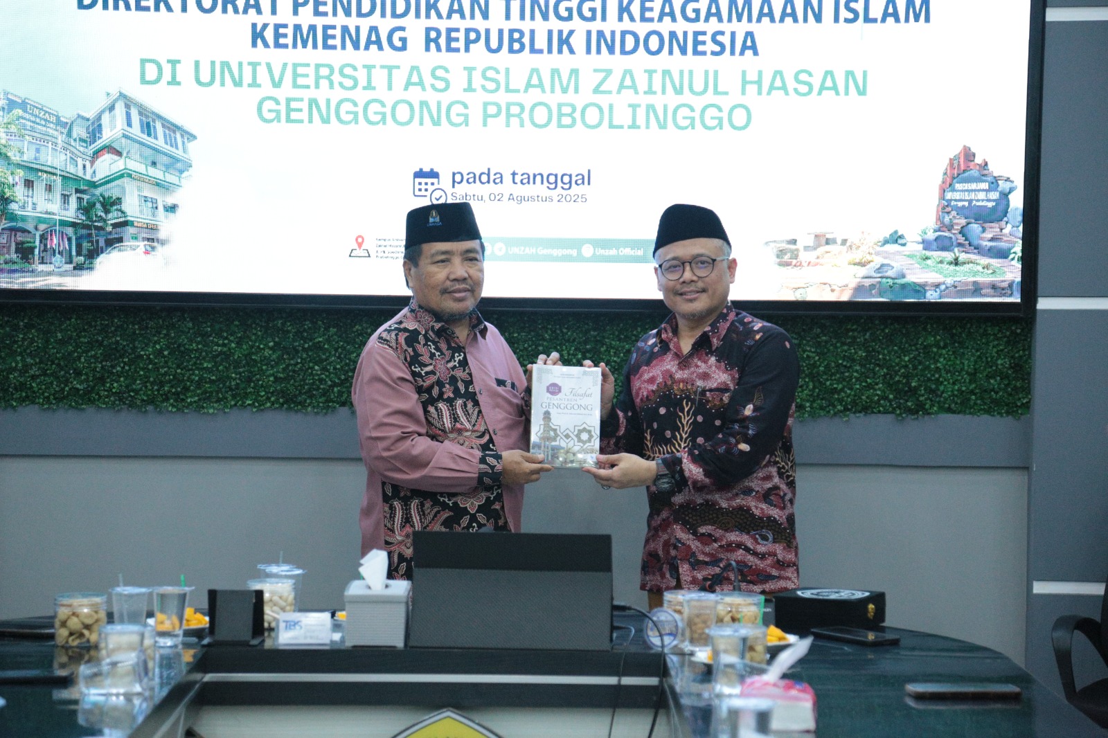 Kasubdit Pengembangan Akademik Direktorat Diktis Kemenag RI Apresiasi UNZAH Genggong dalam Pembinaan dan Pengembangan Program Studi