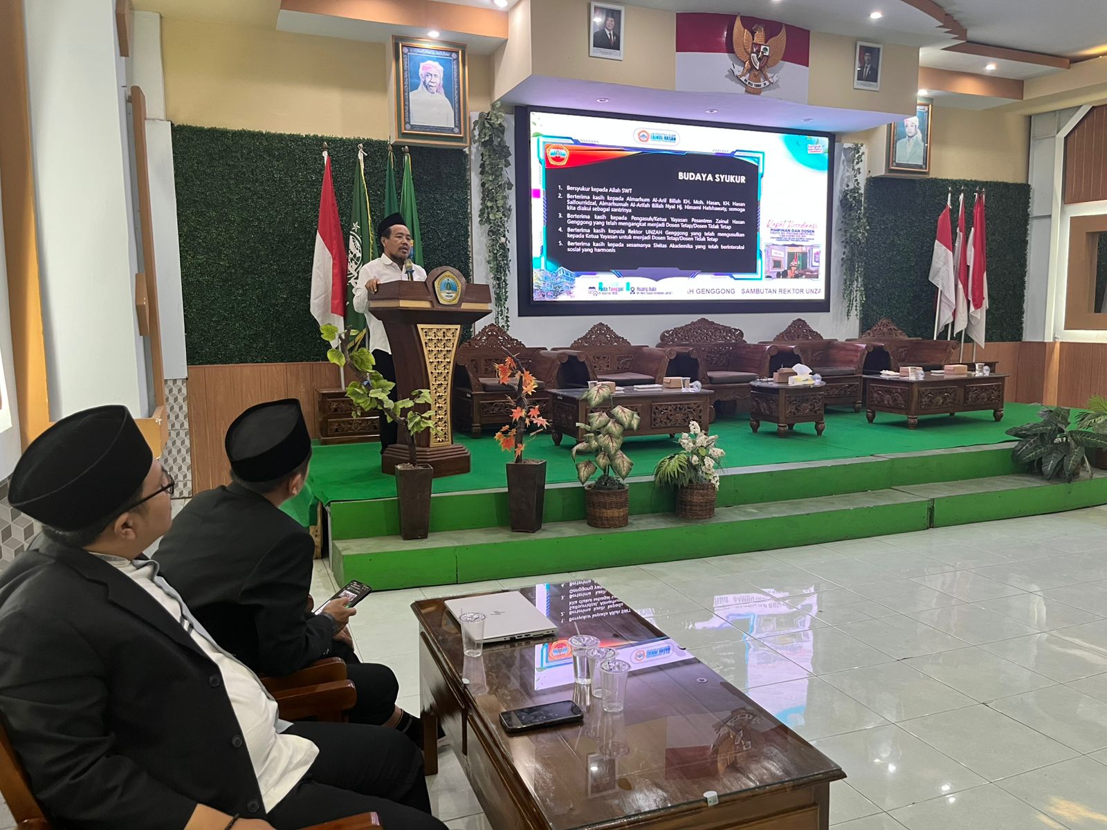 Sinergi Pimpinan dan Dosen UNZAH dalam Rapat Koordinasi Menyambut Semester Ganjil 2025-2026