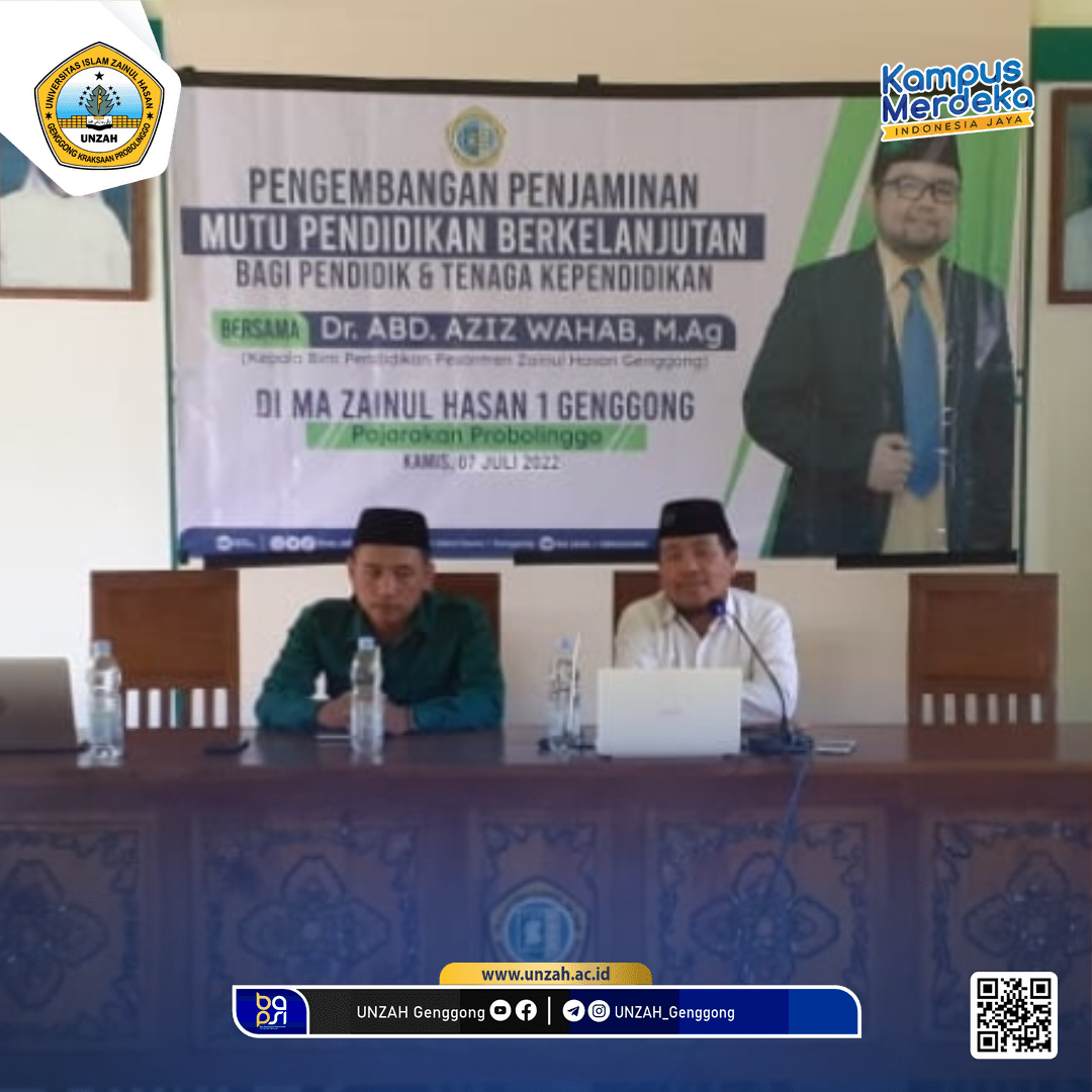 Rektor UNZAH Memberikan Pembinaan di MA Zainul Hasan 1 Genggong