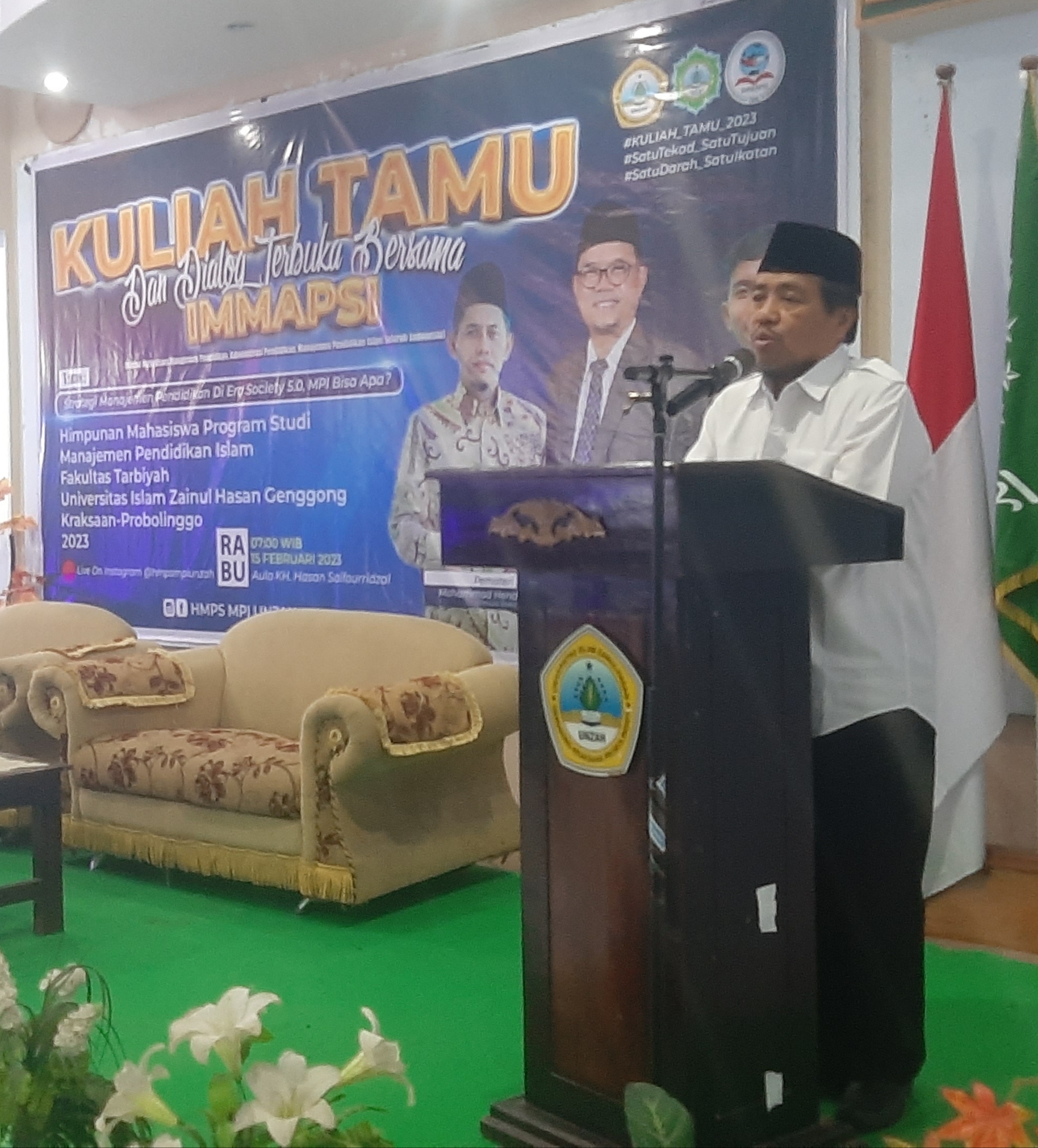 Gelar Kuliah Tamu, Prodi MPI UNZAH Gelar Dialog Terbuka bersama IMMAPSI Seluruh Indonesia