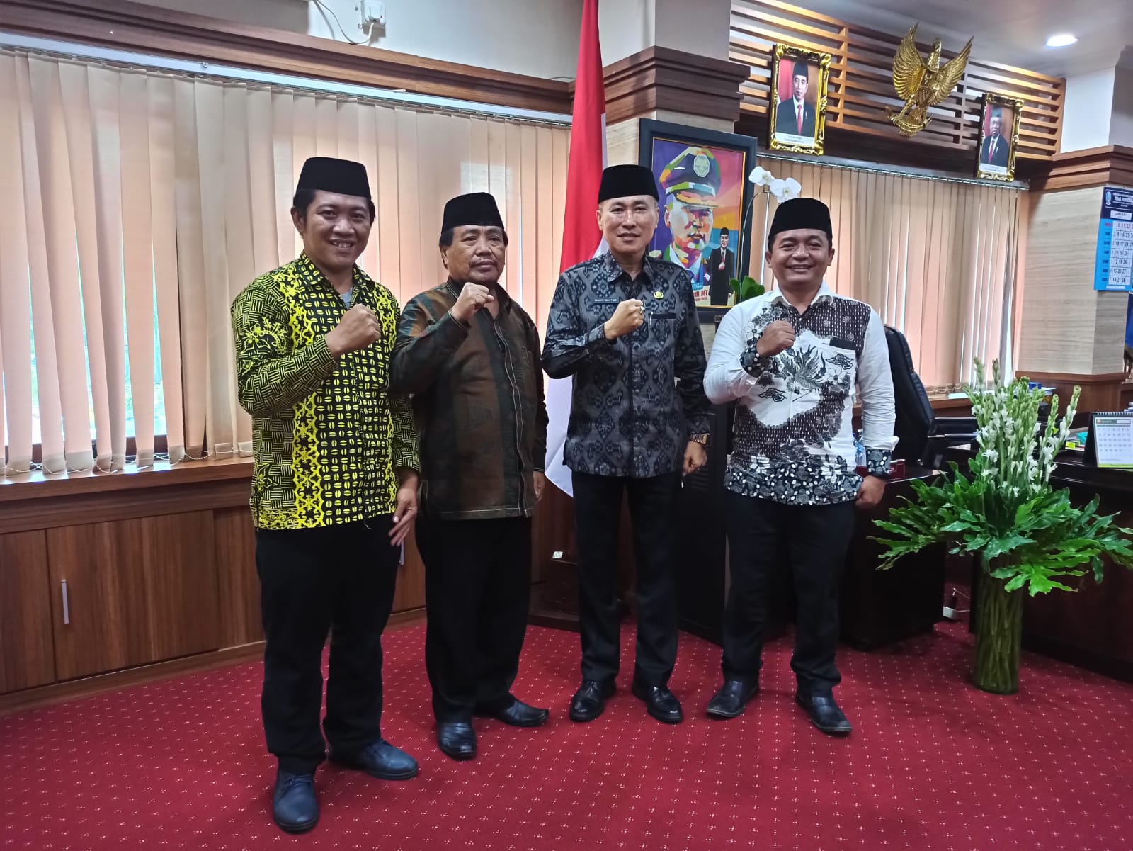Rektor UNZAH Hadiri Kantor Kepala Dinas Pendidikan Jawa Timur