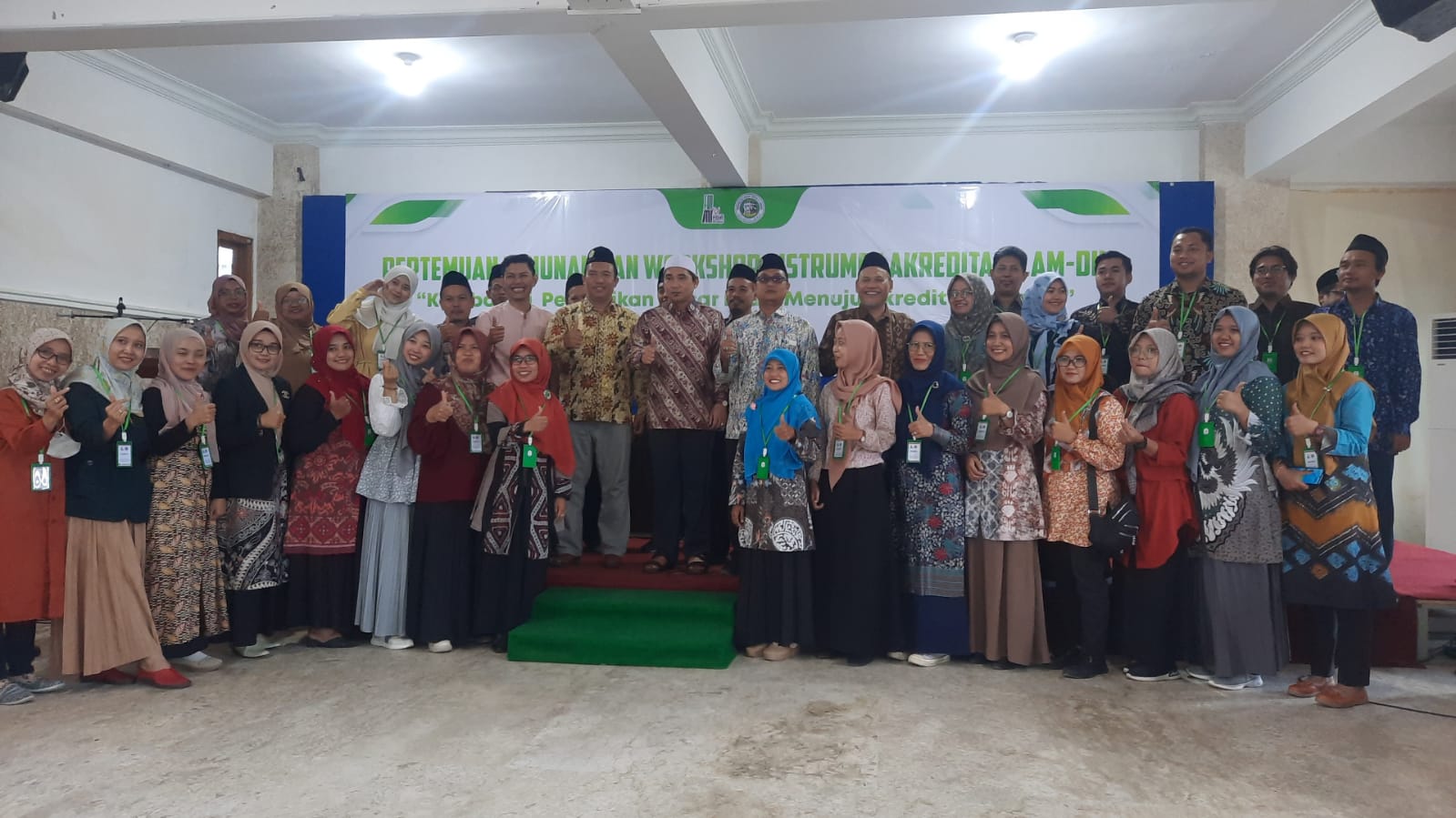 Akreditasi Unggul, PGMI UNZAH Hadiri Pertemuan Tahunan Asosiasi PGMI Se-Wilayah IV Kopertais Surabaya